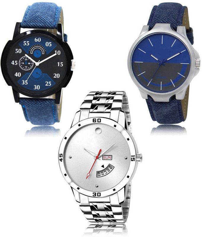 New latest Designer Combo of 3 Analog Watch - For Men LR-02-24-103