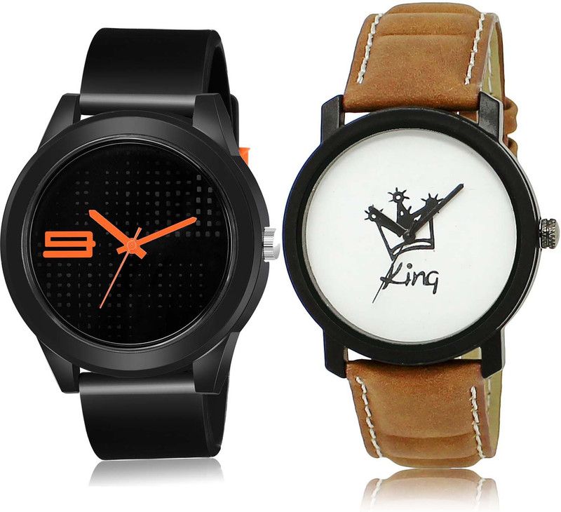 combo watch Analog Watch - For Men New Heart Sports And King Combo Watch For Boys And Men - BM104-BL46.18