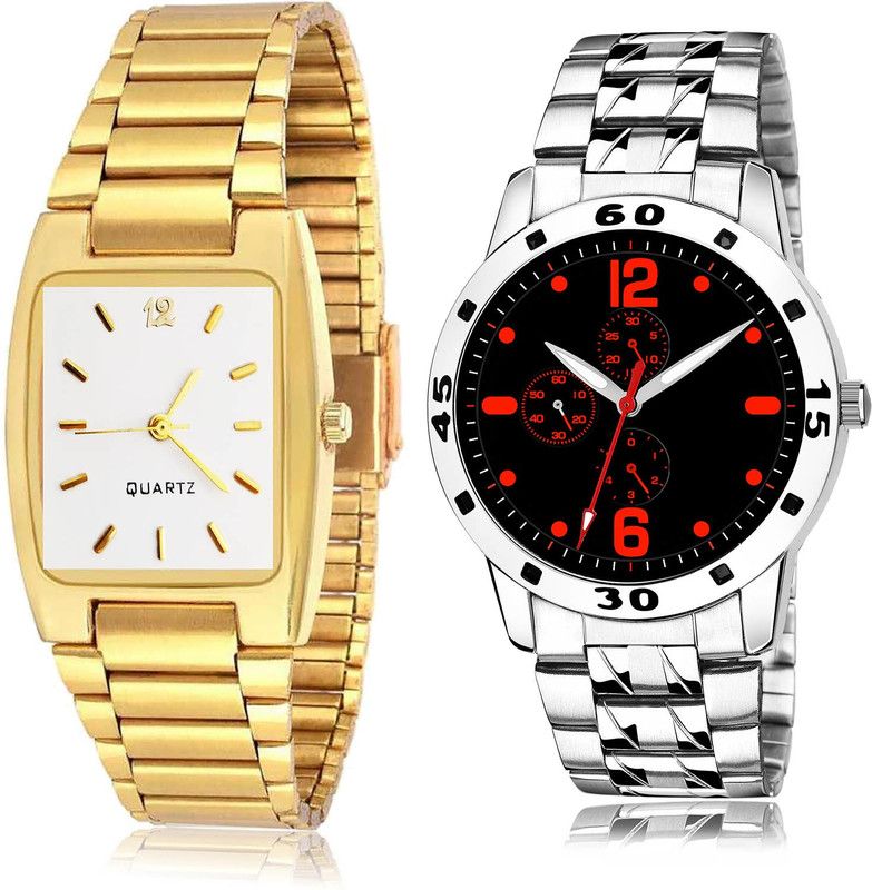 Analog Watch - For Men Heart 2 Watch Combo For Boys And Men - BRM5-(69-S-19)