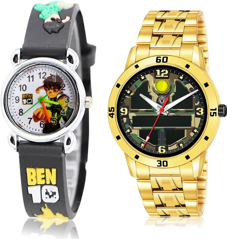 Analog Watch - For Boys Best Unique 2 Watch Combo For Boys And Men - BK87-(34-S-21)
