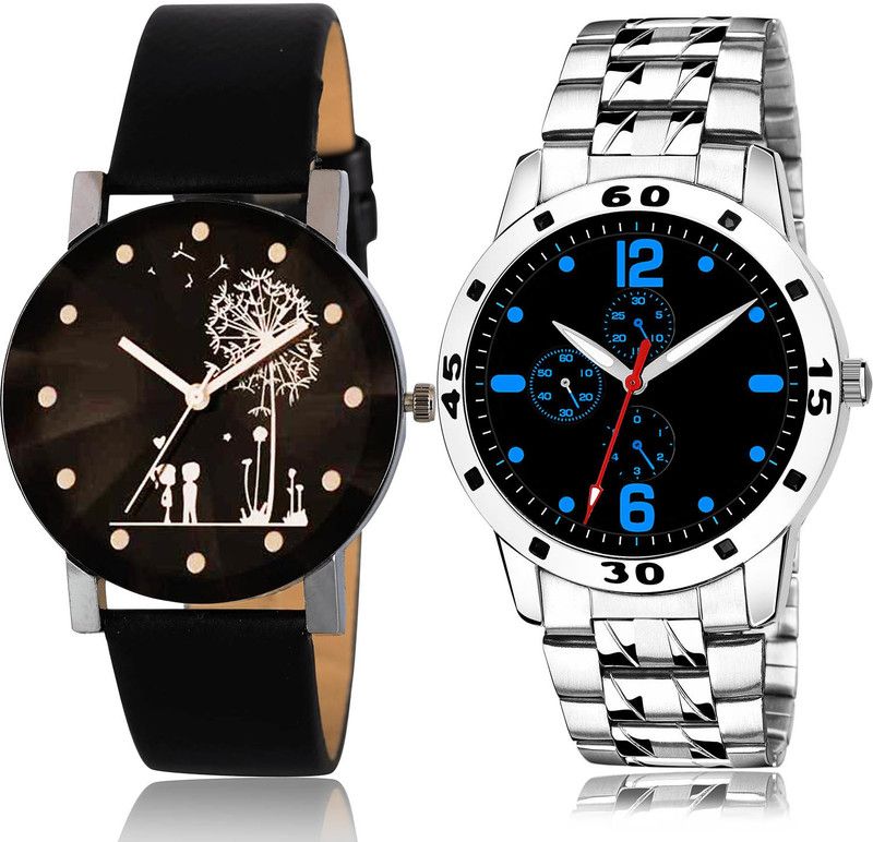 Analog Watch - For Men Modish Party Wedding 2 Watch Combo For Boys And Men - BC10-(68-S-19)