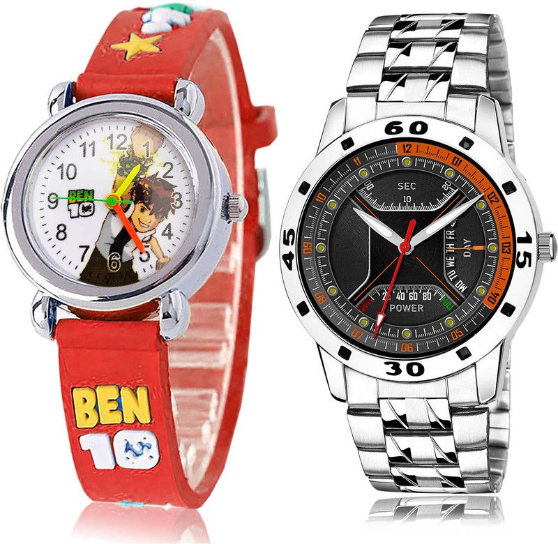 Analog Watch - For Boys Modish Diwali 2 Watch Combo For Boys And Men - BK117-(56-S-19)