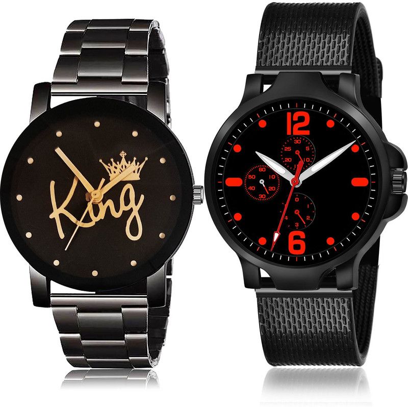 Analog Watch - For Men Modish Collegian 2 Watch Combo For Boys And Men - BCPL3-(69-S-10)