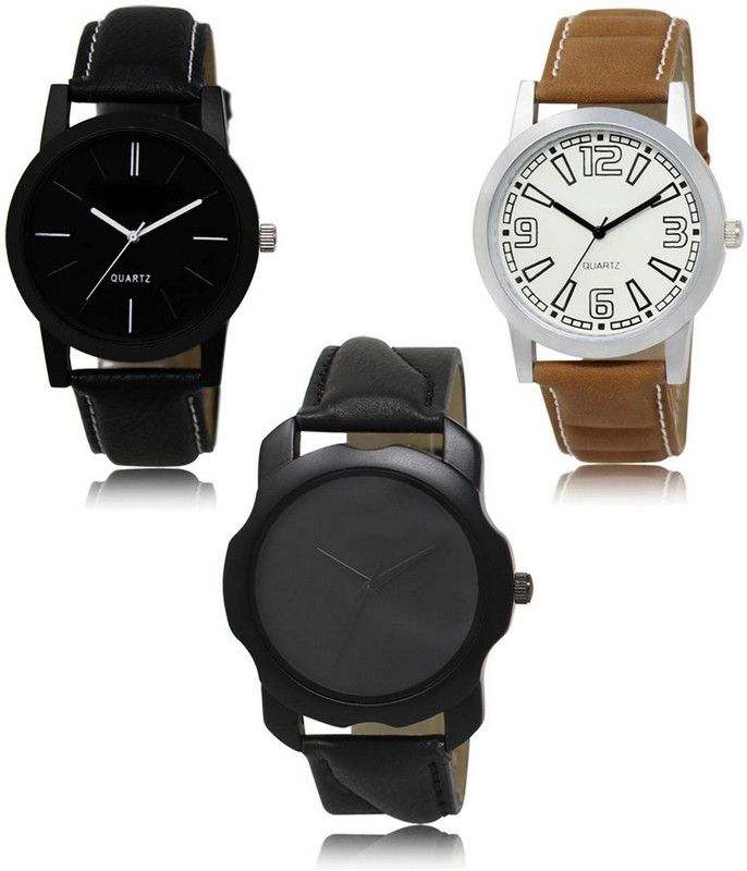 New latest Designer Combo of 3 Analog Watch - For Men -05-15-22