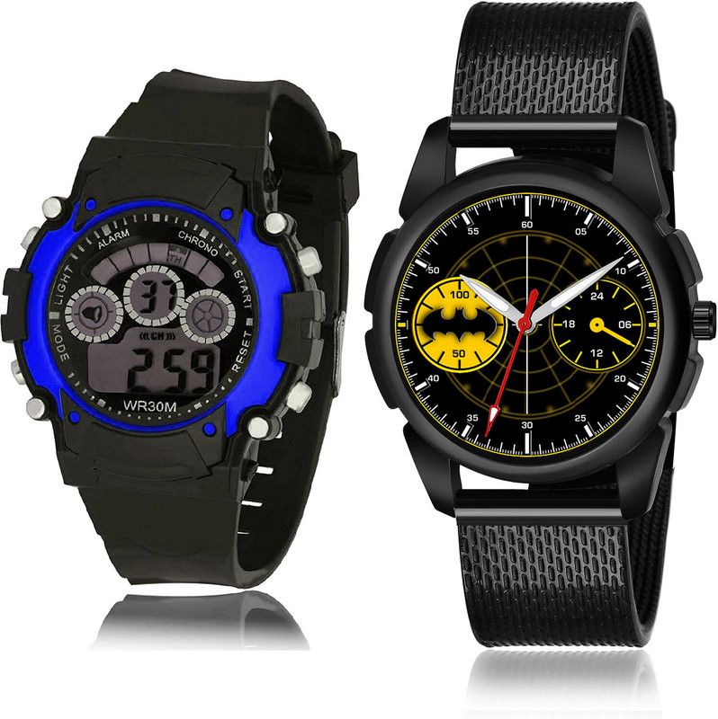 Analog-Digital Watch - For Boys Treading Exclusive 2 Watch Combo For Boys And Men - B2-(42-S-10)