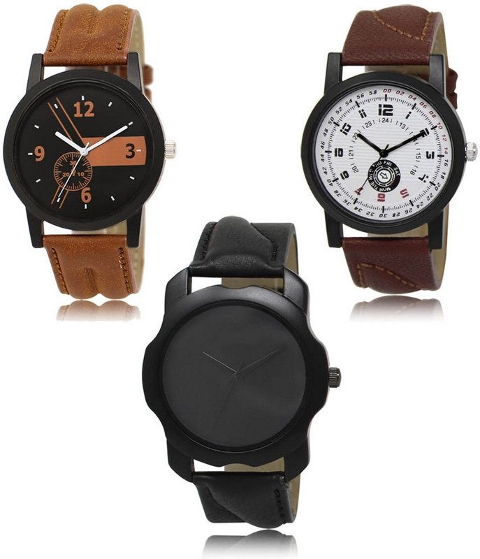 New latest Designer Combo of 3 Analog Watch - For Men LR-01-11-22