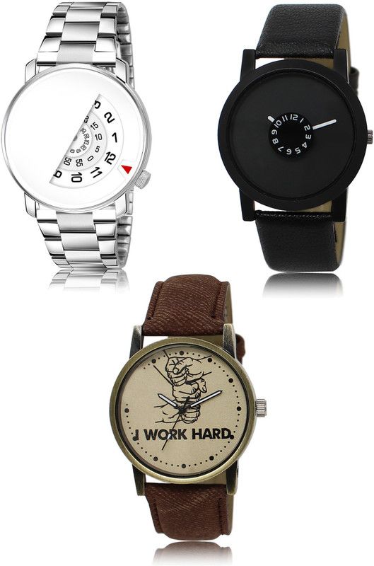 New latest Designer Combo of 3 Analog Watch - For Men 106-25-29