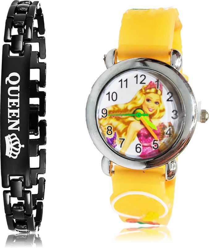 Analog Watch - For Girls Modish Fancy 2 Watch Combo For Women And Girls - GX13-GC47