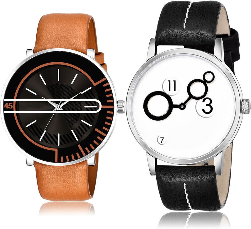 Analog Watch - For Men Latest High Quality 2 Watch Combo For Boys And Men - BL46.71-BM10