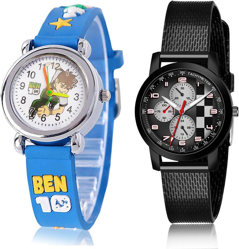 Analog Watch - For Girls Latest Collegian 2 Watch Combo For Women And Girls - GC97-(15-L-10)