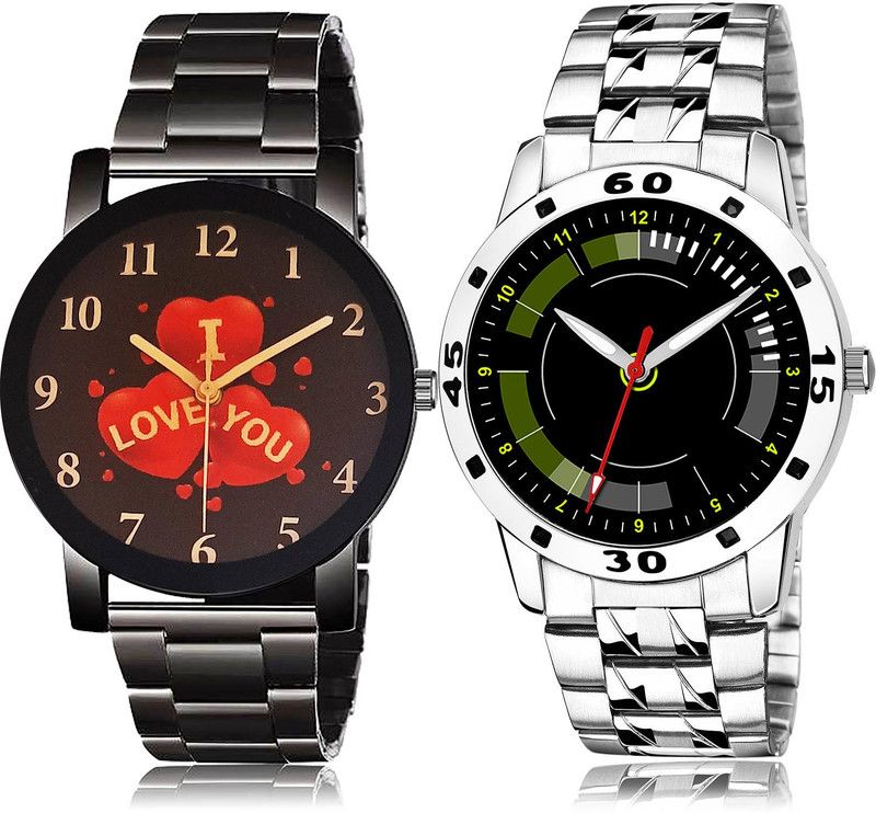 Analog Watch - For Men Latest Rich 2 Watch Combo For Boys And Men - BCPL22-(43-S-19)