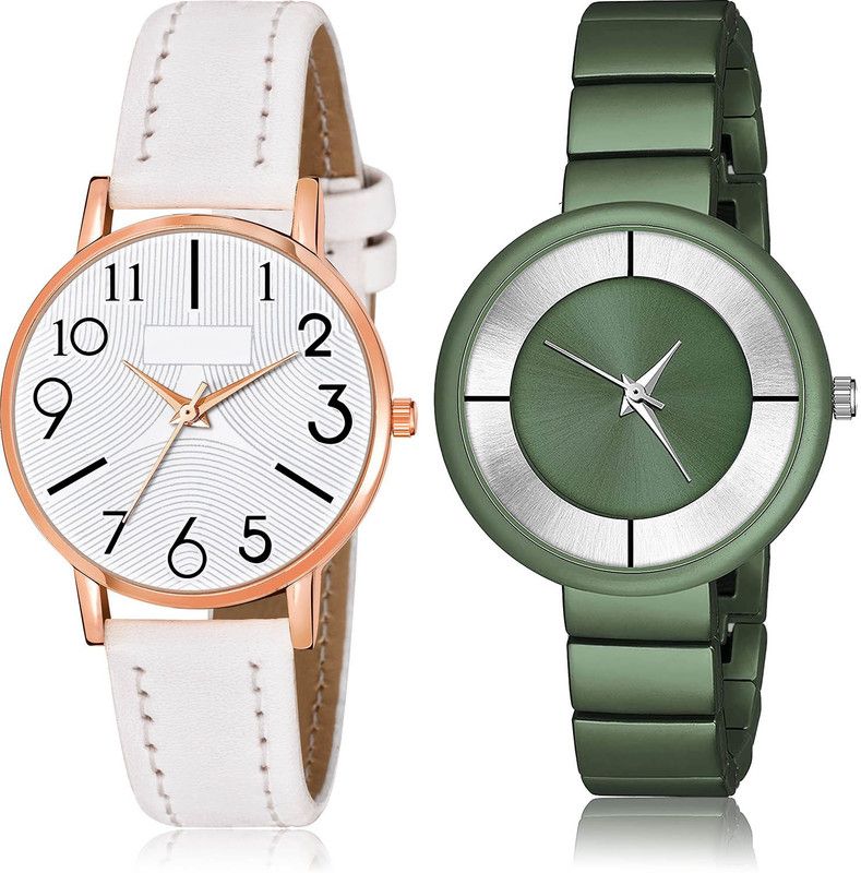 Analog Watch - For Women Brand New Fashion 2 Watch Combo For Women And Girls - GW55-G636