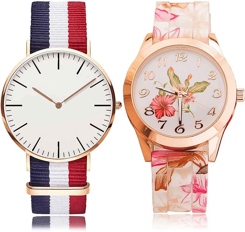 Analog Watch - For Women Latest Analogue Flower Combo Watch For Girls And Women - GC17-G305