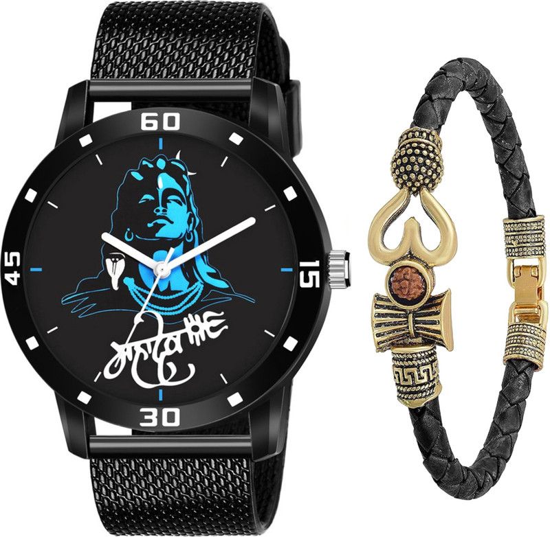 Analog Watch - For Men Mahadev with Mahadev