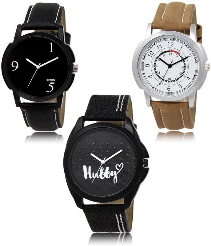 New latest Designer Combo of 3 Analog Watch - For Men LR-06-17-31