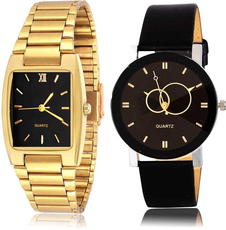 Analog Watch - For Boys Contemporary Royal Chain And Geometric Design Combo Watch For Boys And Men - BRM3-B135