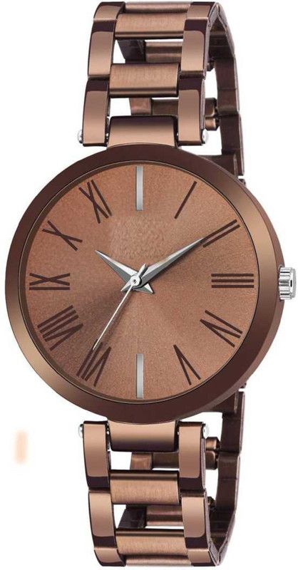 Analog Watch - For Women Stylish Designer Brown Color dial With Designer Analog Watch