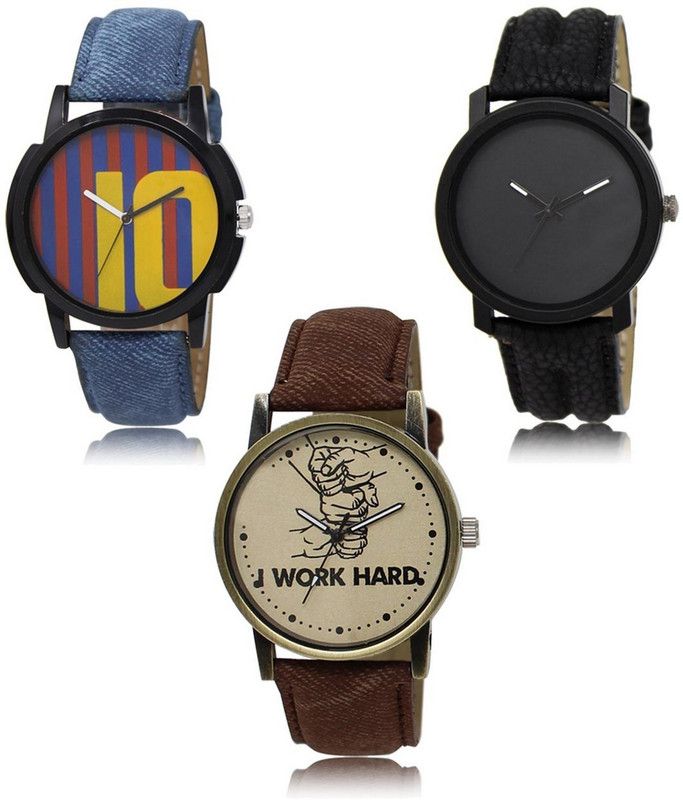 New latest Designer Combo of 3 Analog Watch - For Men 10- 21- 29