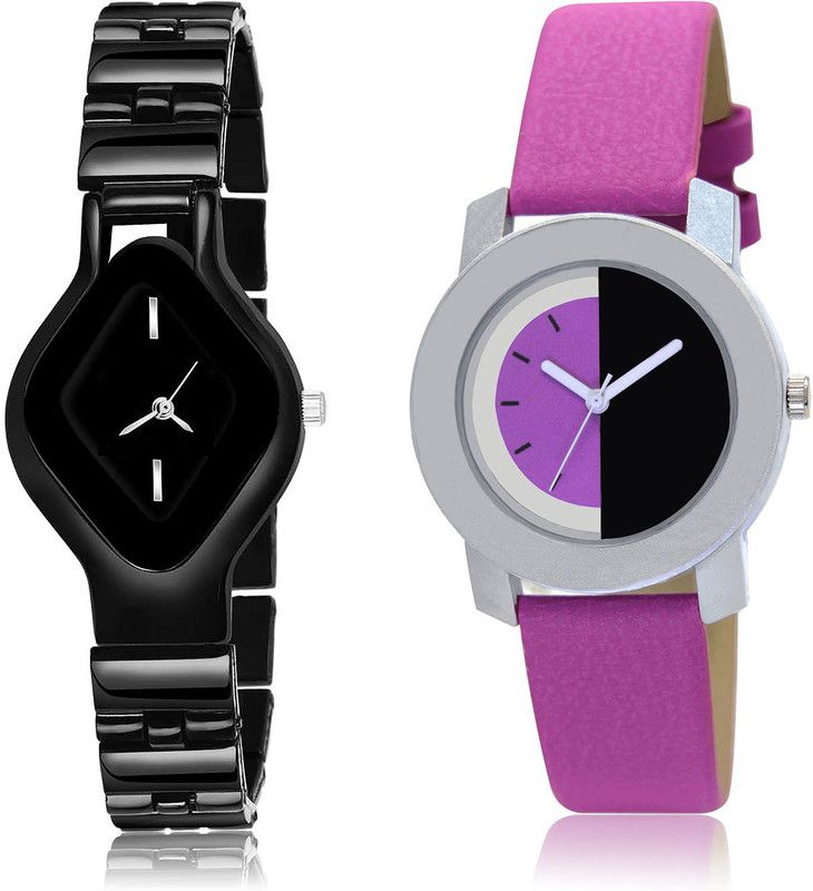 Analog Watch - For Women Modern 3D Design 2 Watch Combo For Women And Girls - G654-G275