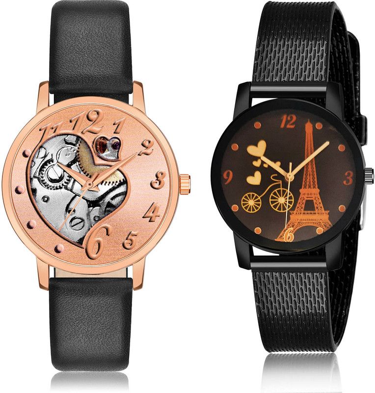 Analog Watch - For Women Brand New Fancy 2 Watch Combo For Women And Girls - GM371-G524