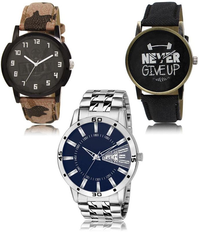 New latest Designer Combo of 3 Analog Watch - For Men LR-03-27-102
