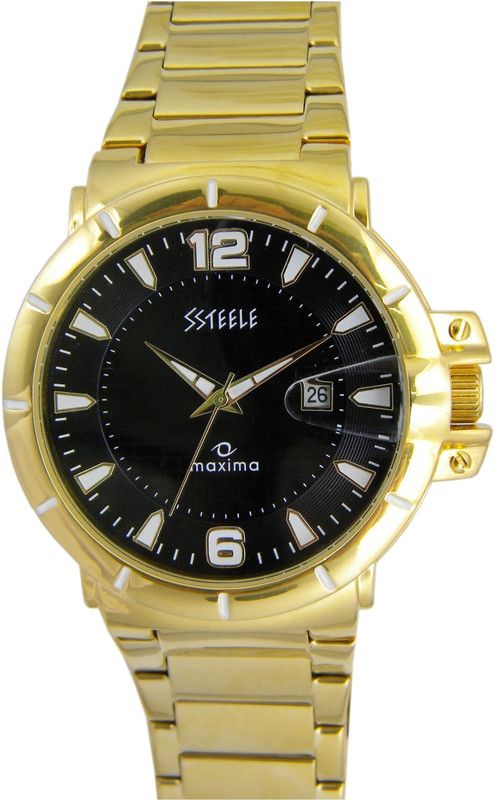 SSTEELE COLLECTION Analog Watch - For Men 24914CMGY