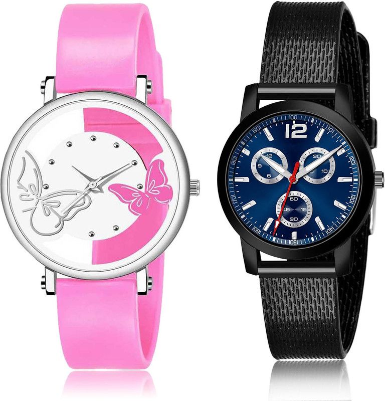 Analog Watch - For Women Best Heart 2 Watch Combo For Women And Girls - G556-(71-L-10)