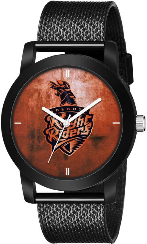 Kolkata Knight Riders Dial PU Belt Analog Watch - For Boys MT-KKR