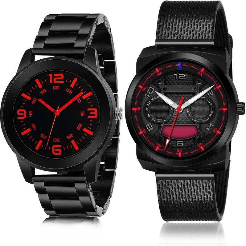 Analog Watch - For Men New Chronograph 2 Watch Combo For Boys And Men - B704-(59-S-10)