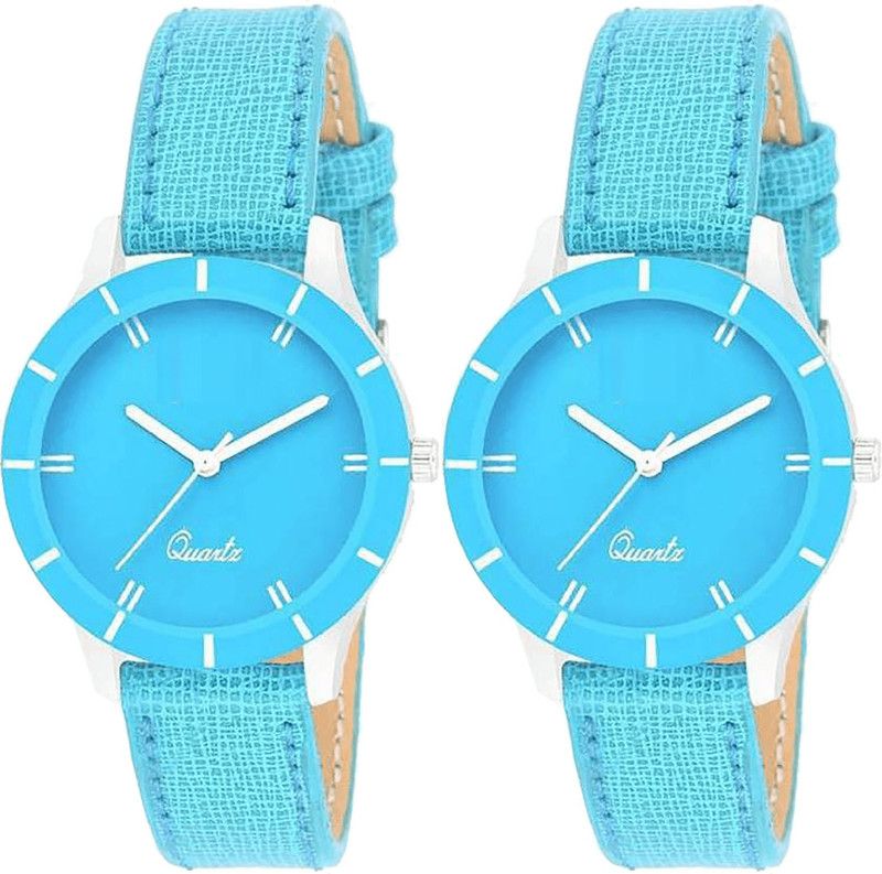 combo watch Analog Watch - For Girls Treading Tread Analogue Blue Color Girls And Women Watch - G269-G269 (Combo of 2 )