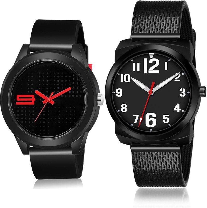Analog Watch - For Men Best Exclusive 2 Watch Combo For Boys And Men - BM105-(53-S-10)