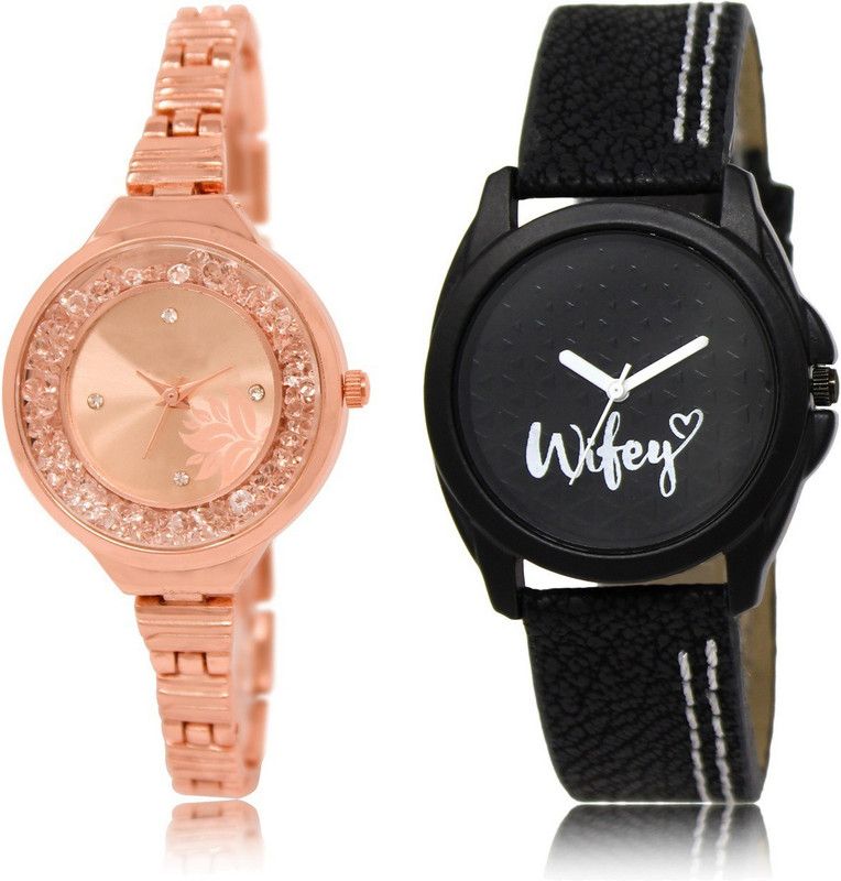 New Latest Designer Combo of 2 Analog Watch - For Women LR225-LR234