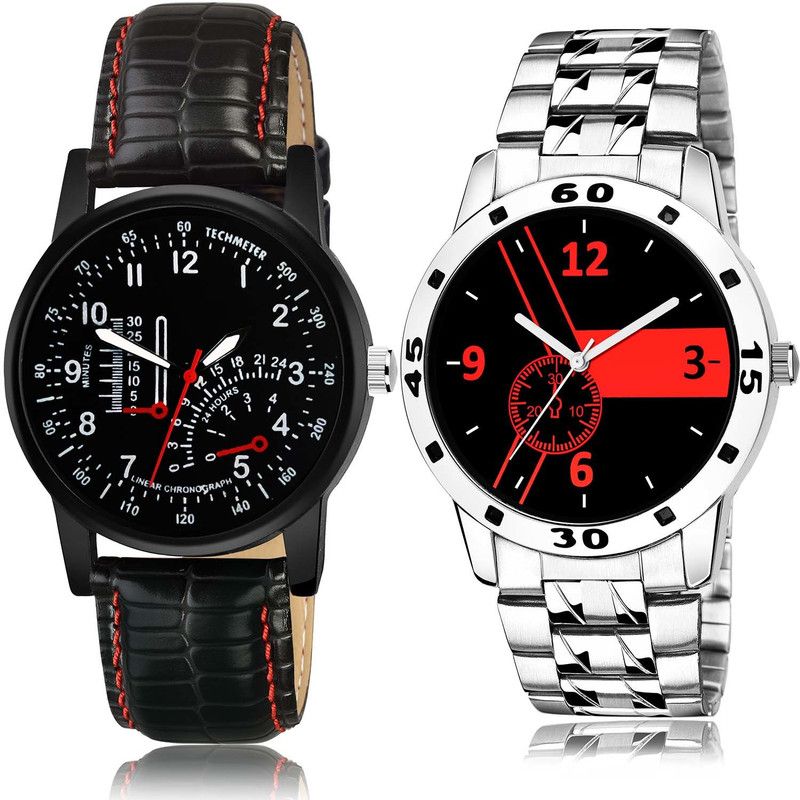 combo watch Analog Watch - For Boys Best Exclusive Chain Watch Watch - B898-B689 (Combo Of 2 )