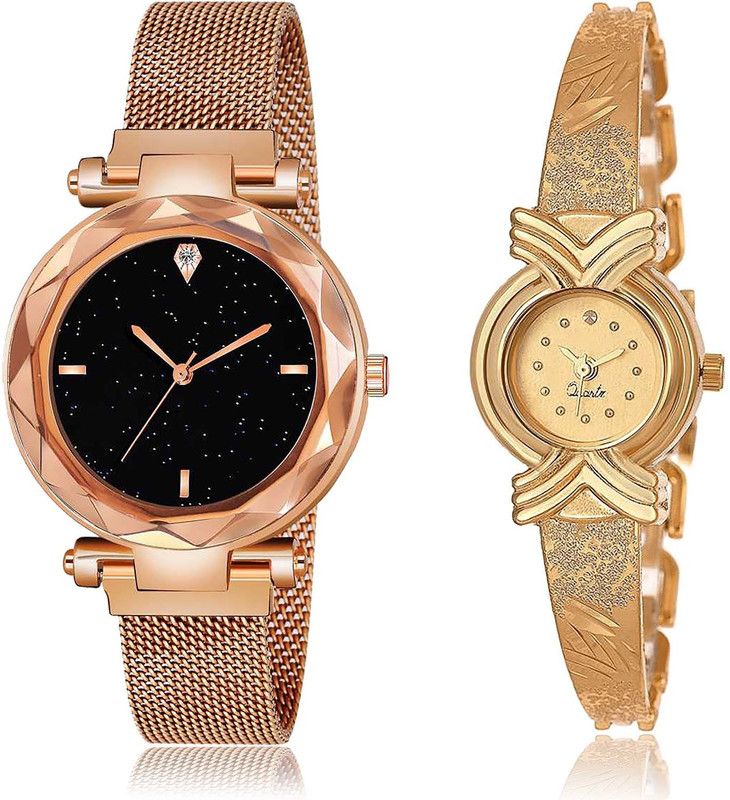combo watch Analog Watch - For Girls New Heart Magnet Combo Watch For Girls And Women - GC5-G265