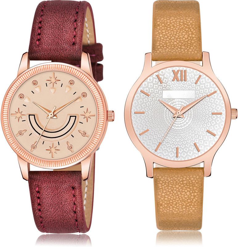 Analog Watch - For Women Classical Wrist 2 Watch Combo For Women And Girls - GW63-GM344