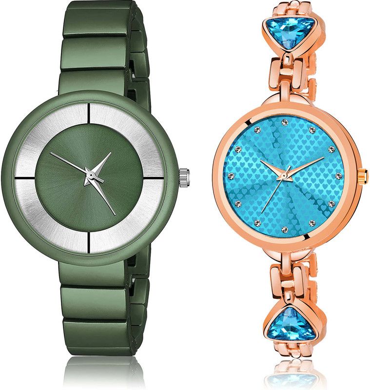 Analog Watch - For Women Classical High Quality 2 Watch Combo For Women And Girls - G636-GL281