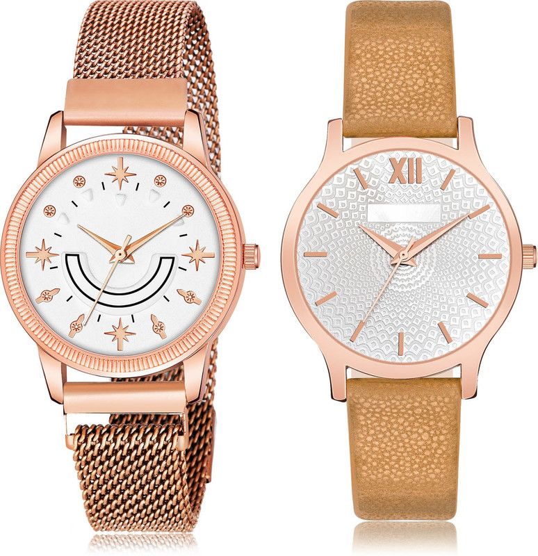 Analog Watch - For Women Modern Diwali 2 Watch Combo For Women And Girls - GW70-GM344