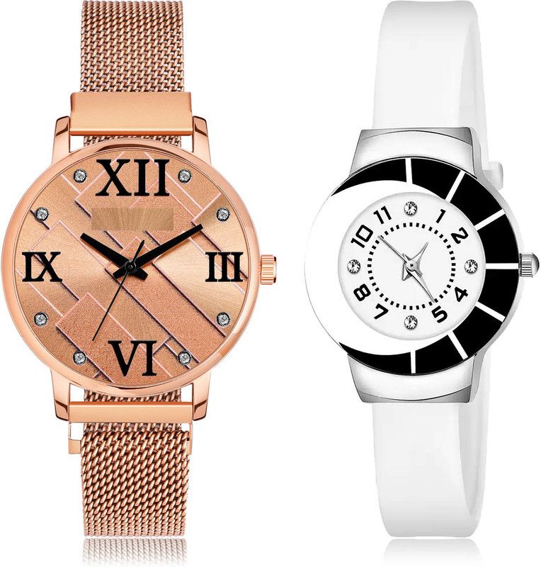 Analog Watch - For Girls Brand New Exclusive 2 Watch Combo For Women And Girls - GM240-G11