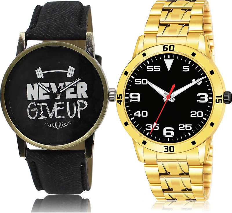 Analog Watch - For Men Classical Model 2 Watch Combo For Boys And Men - BL46.27-(75-S-21)