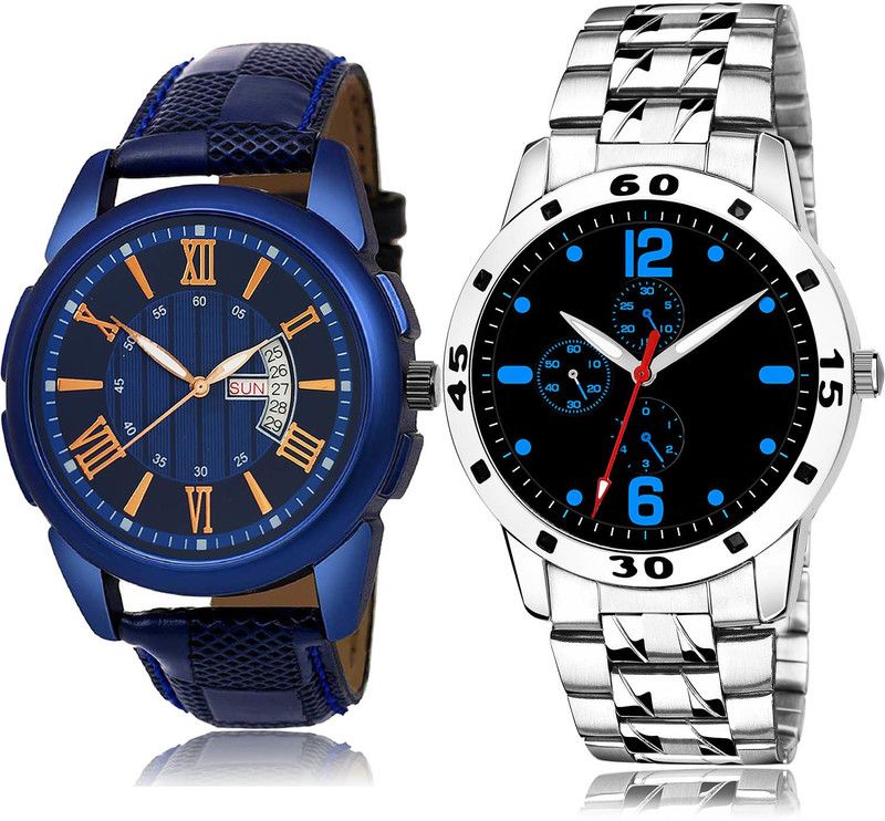 Analog Watch - For Men Treading Designer 2 Watch Combo For Boys And Men - BRM1-(68-S-19)