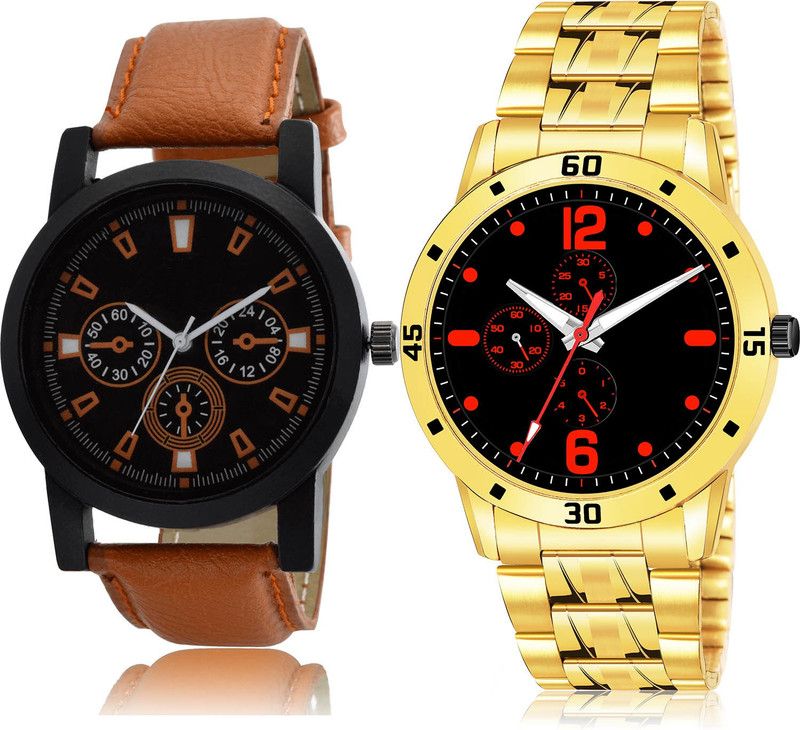 Analog Watch - For Men Best Fashion 2 Watch Combo For Boys And Men - B31-(69-S-21)