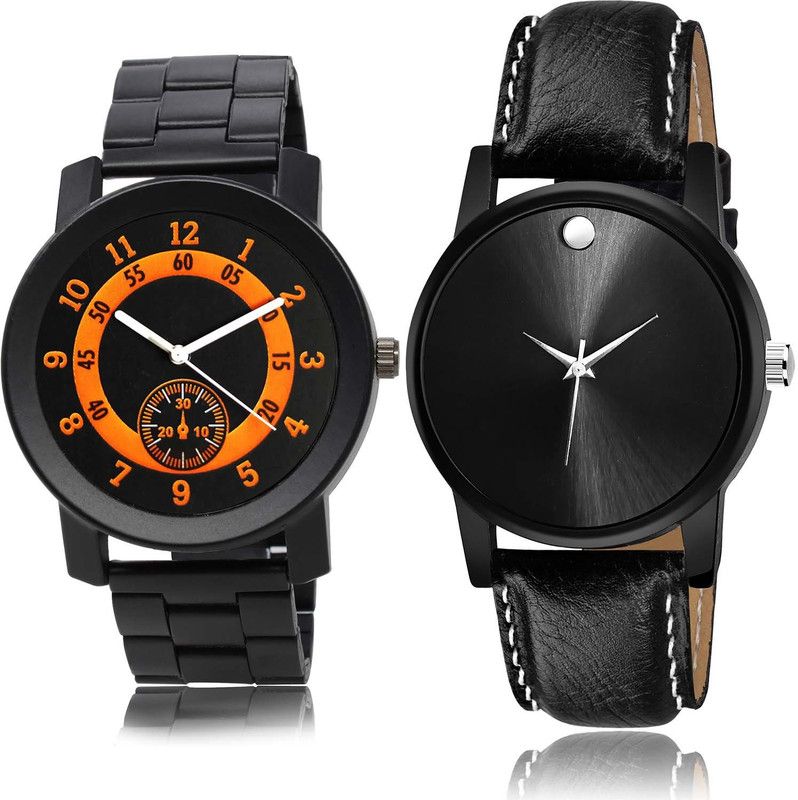 Analog Watch - For Boys Modern Formal Chain Watch Watch - B850-B763 (Combo Of 2 )