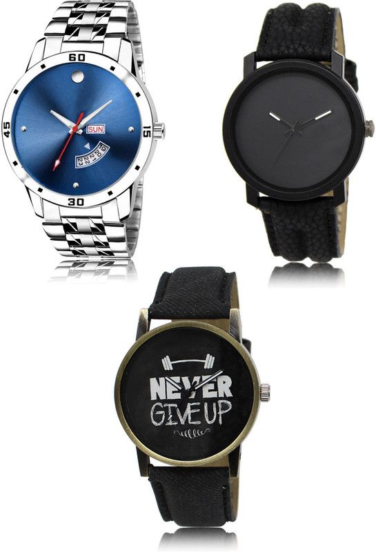 New latest Designer Combo of 3 Analog Watch - For Men 105-21-27