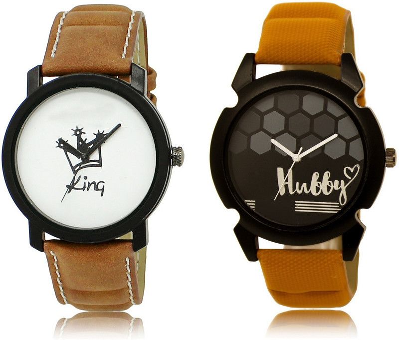 New Latest Designer Combo of 2 Analog Watch - For Men LR18-LR32