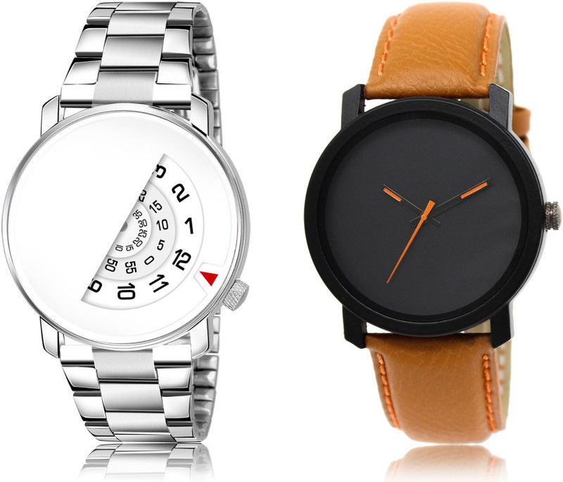 New Latest Designer Combo of 2 Analog Watch - For Men LR106-LR20
