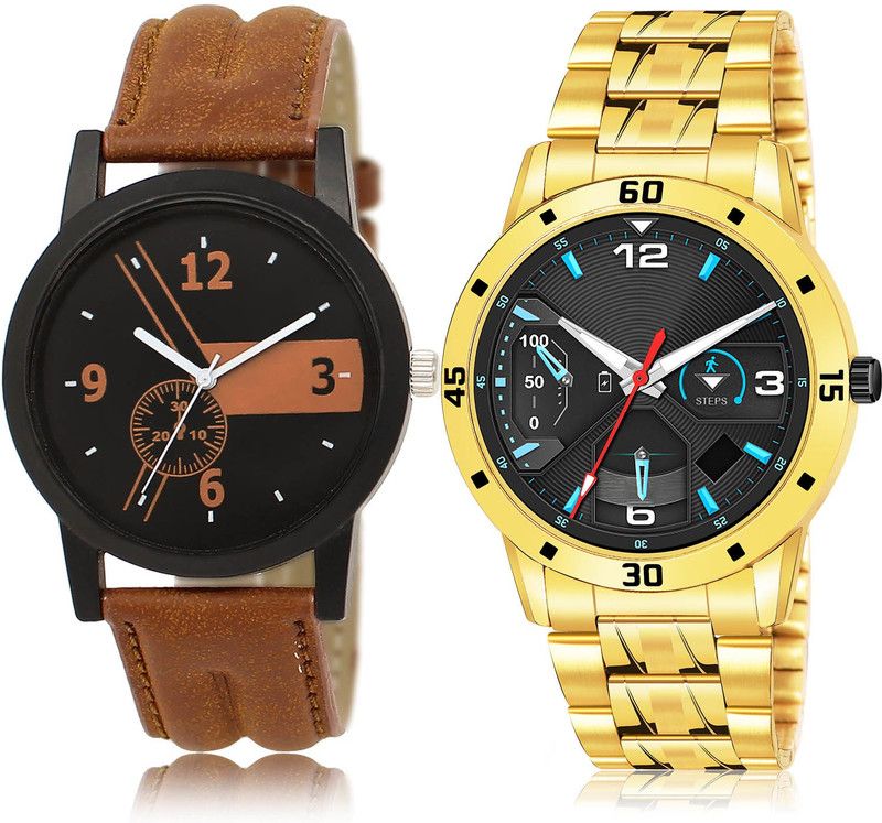 Analog Watch - For Men Brand New Model 2 Watch Combo For Boys And Men - BL46.1-(41-S-21)