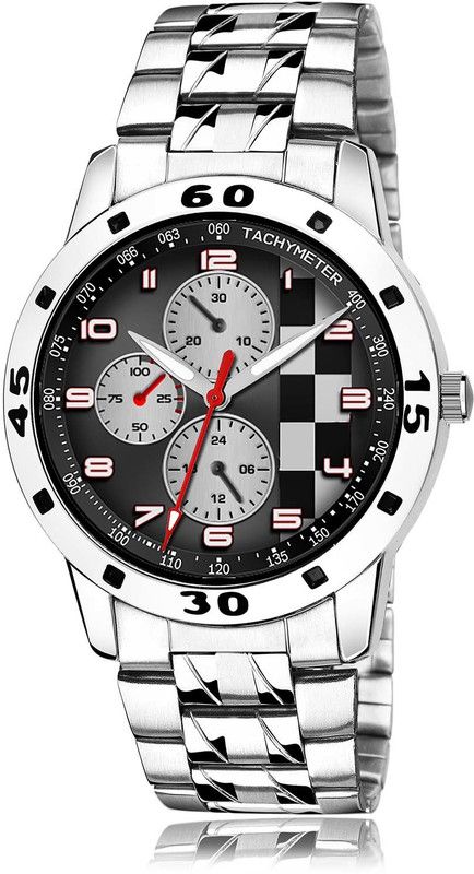 Analog Watch - For Men Best Branded Silver Chain Watch For Boys And Men - (15-S-19)