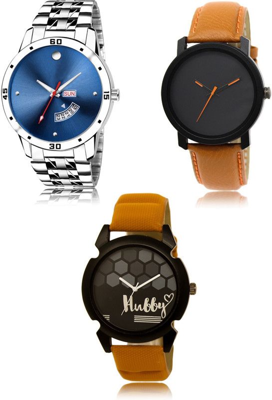New latest Designer Combo of 3 Hybrid Smartwatch Watch - For Men 105-20-32