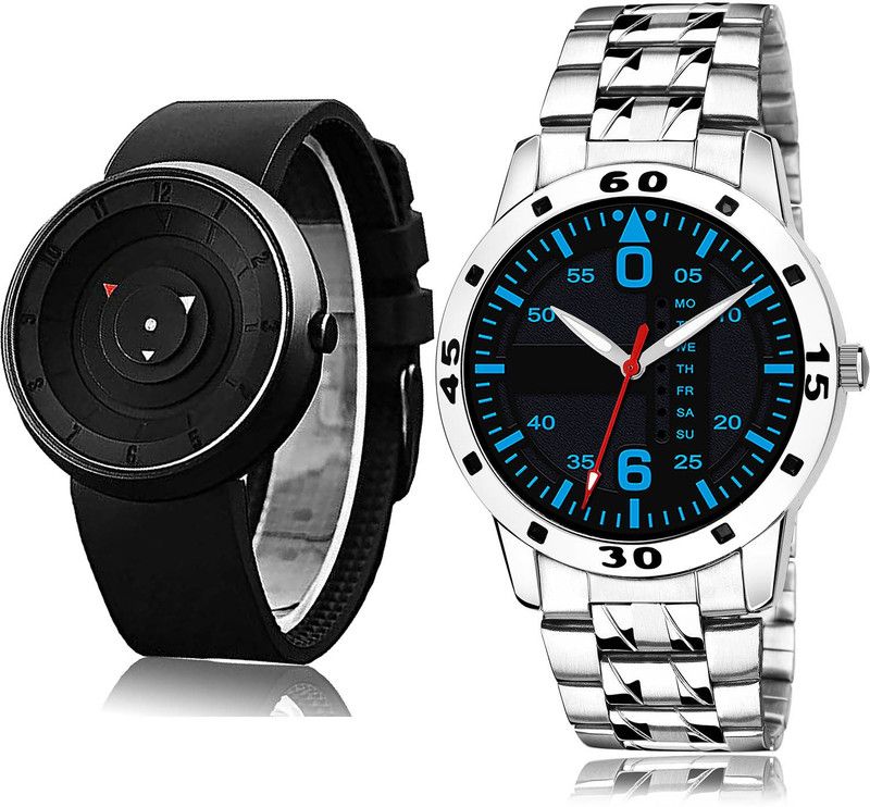 Analog Watch - For Men Treading Fancy 2 Watch Combo For Boys And Men - BC1-(24-S-19)