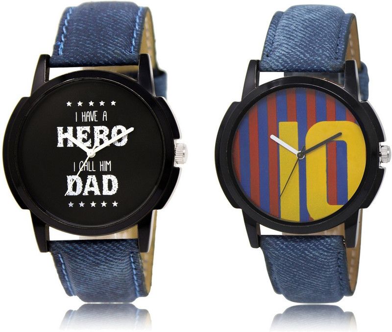 New Latest Designer Combo of 2 Analog Watch - For Men R07-R10